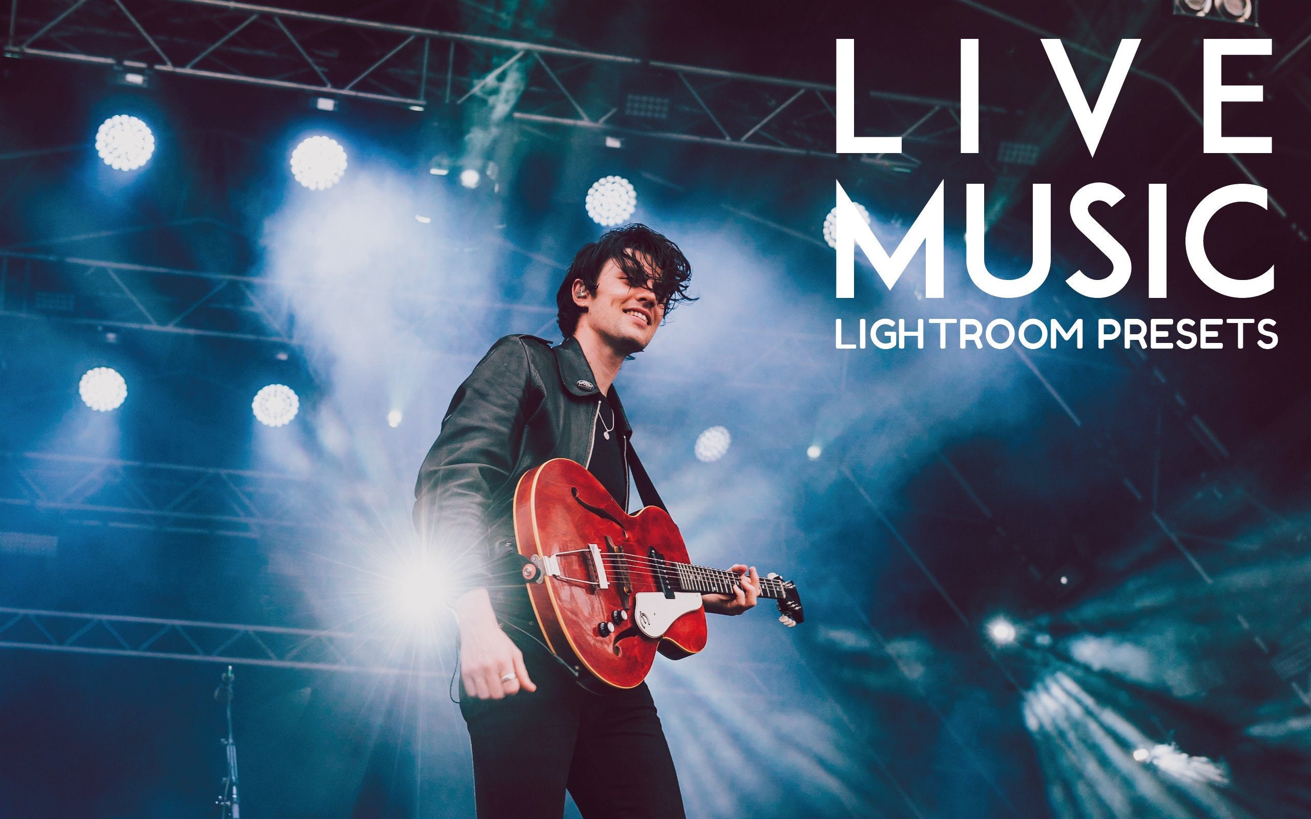 Live Music and Concert Photography Professional Lightroom - Etsy Canada
