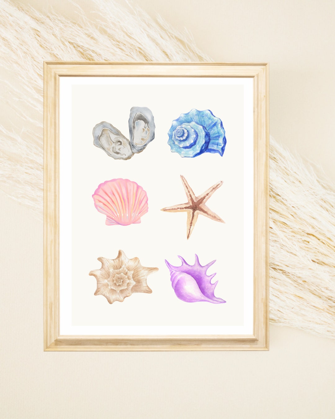 Seashells Print - Etsy
