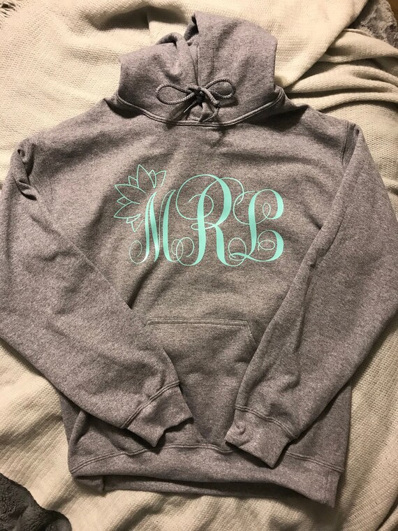 etsy monogram sweatshirt