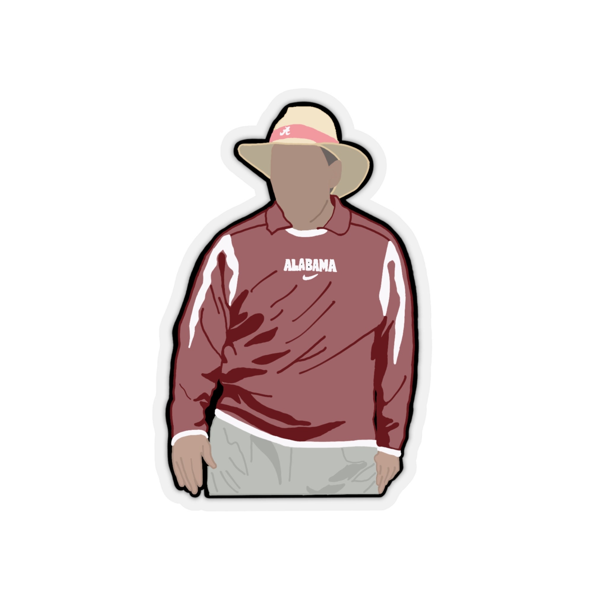 Nick Saban Sticker, Nick Saban - Etsy