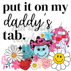 Póngalo en la camiseta de la pestaña de mi papá, póngalo en la pestaña de mi papá png, póngalo en la pestaña de mi papá, camiseta de niña pequeña, niña pequeña png, camiseta de niñas
