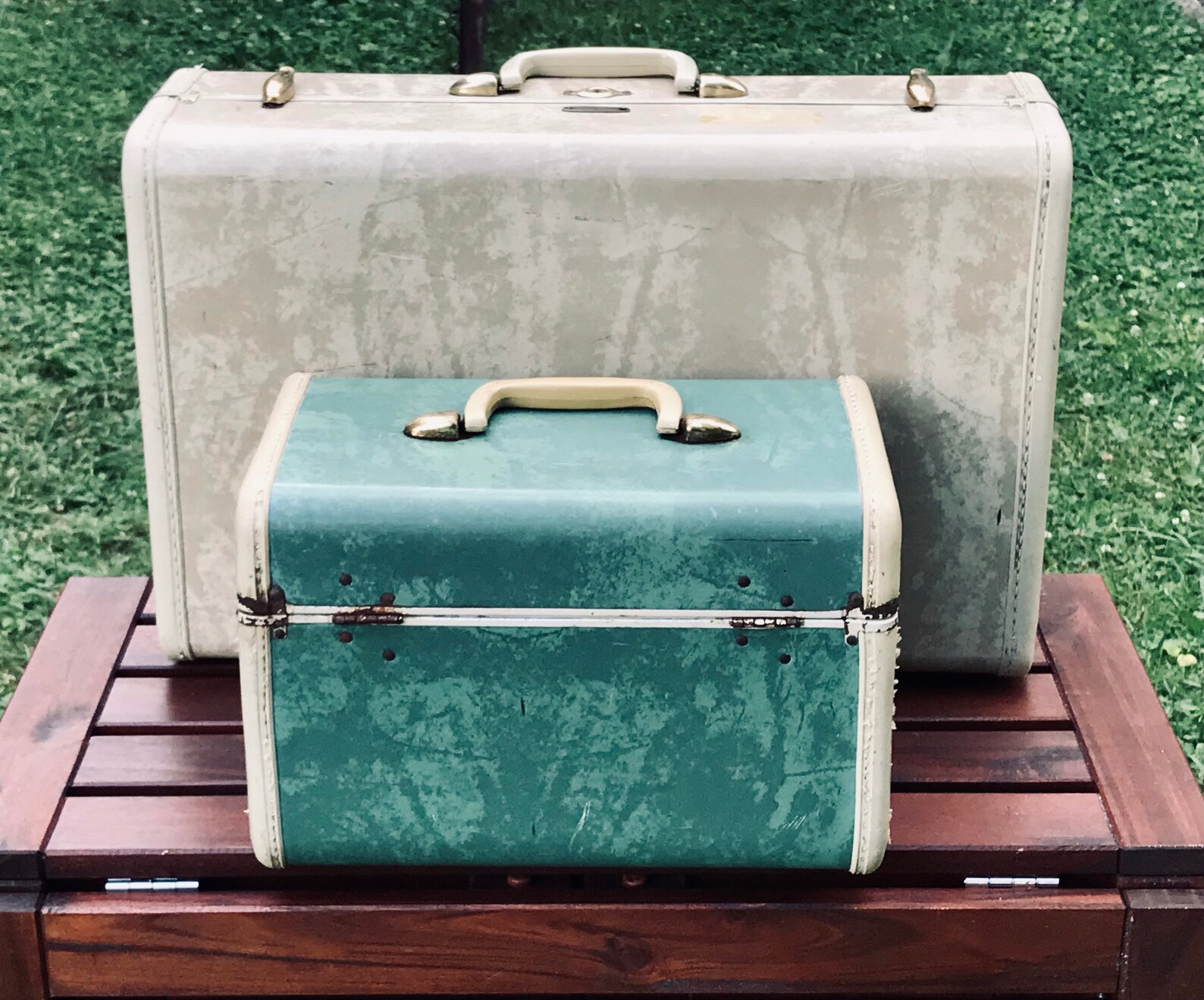 1950s samsonite train case