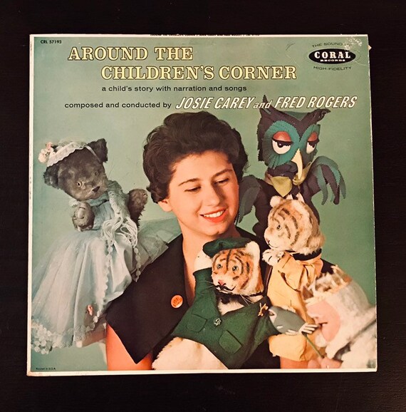 Fred Rogers & Josie Carey Rare around the Etsy