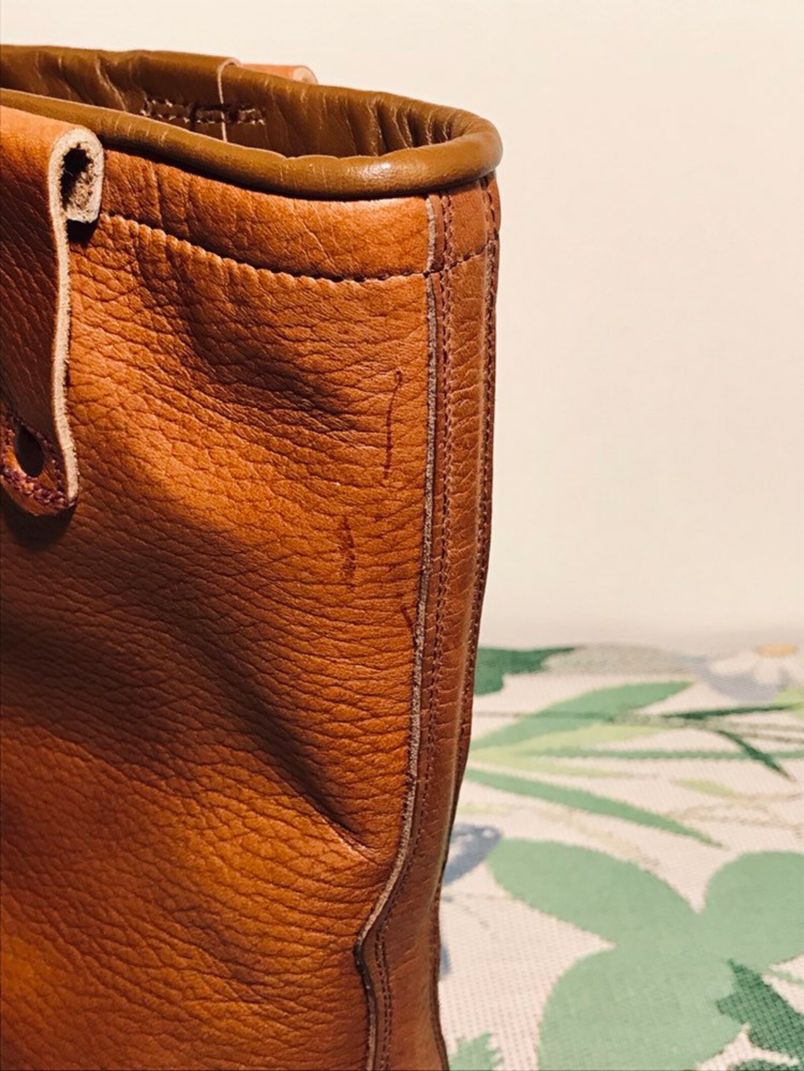 red wing pull on leather boots