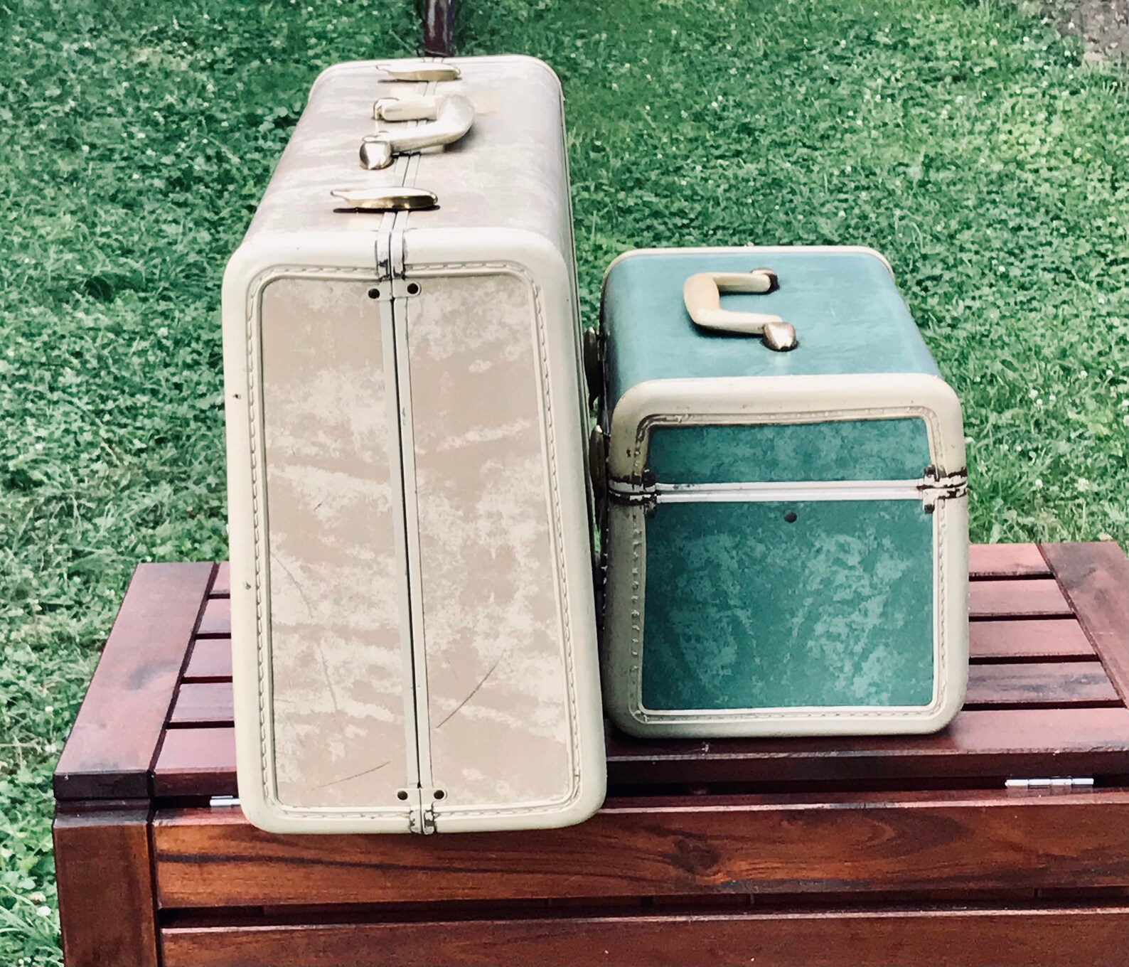 1950s samsonite train case
