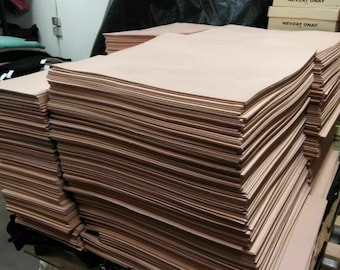 Full Grain Vegtan Leather Thickness 2/3/3/4-5/6-8/9-9/10-11/12 OZ set BUNDLE