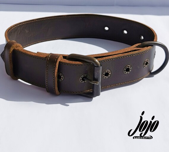 rustic dog collar