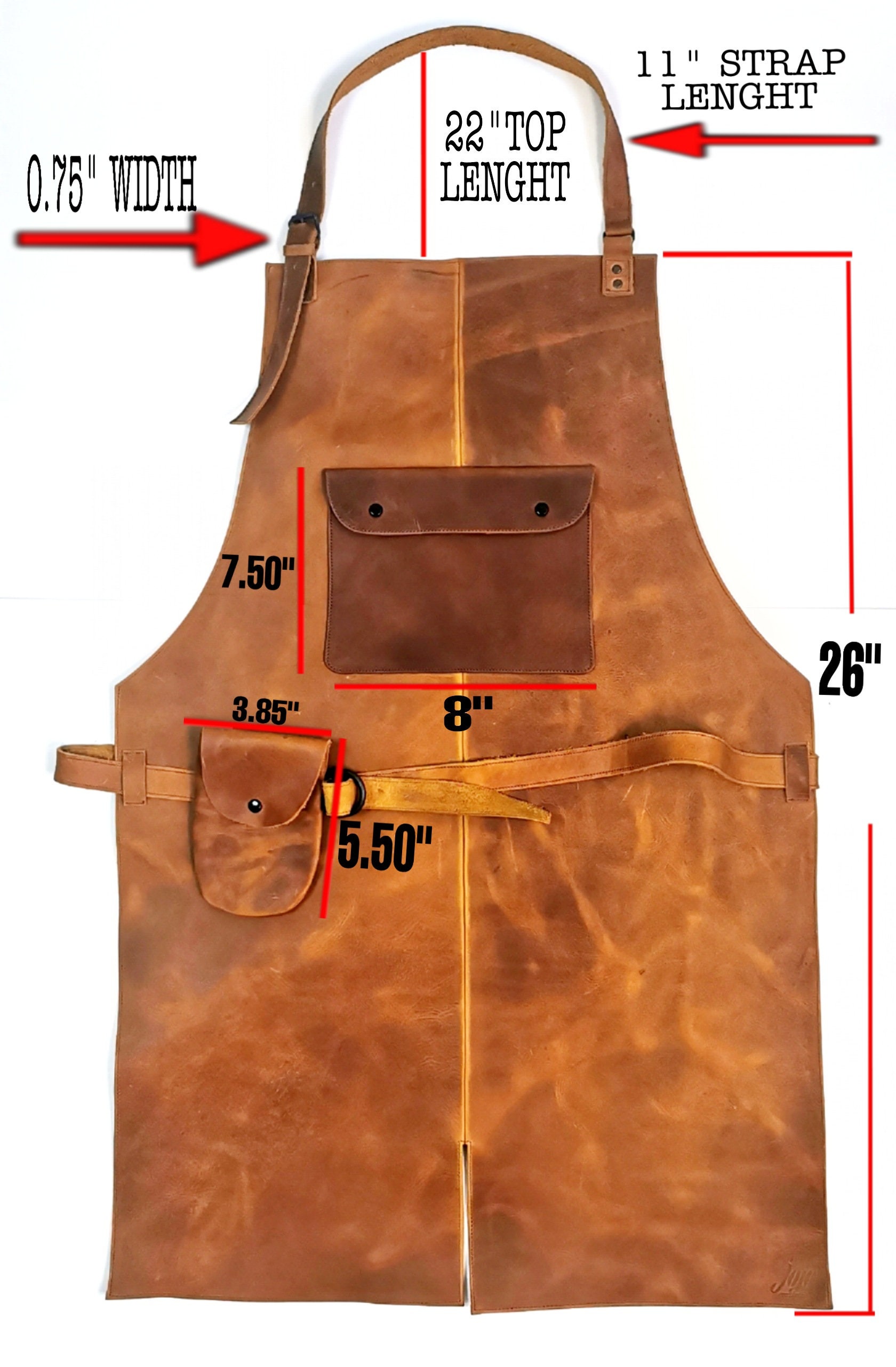 Leather 102 APRON Butcher BBQ Grill Kitchen Woodwork Etsy