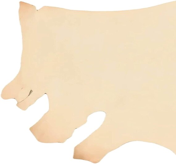 Upon Leather - Veg Tan Leather Pieces 3-4 Sq Feet - 1 LB large