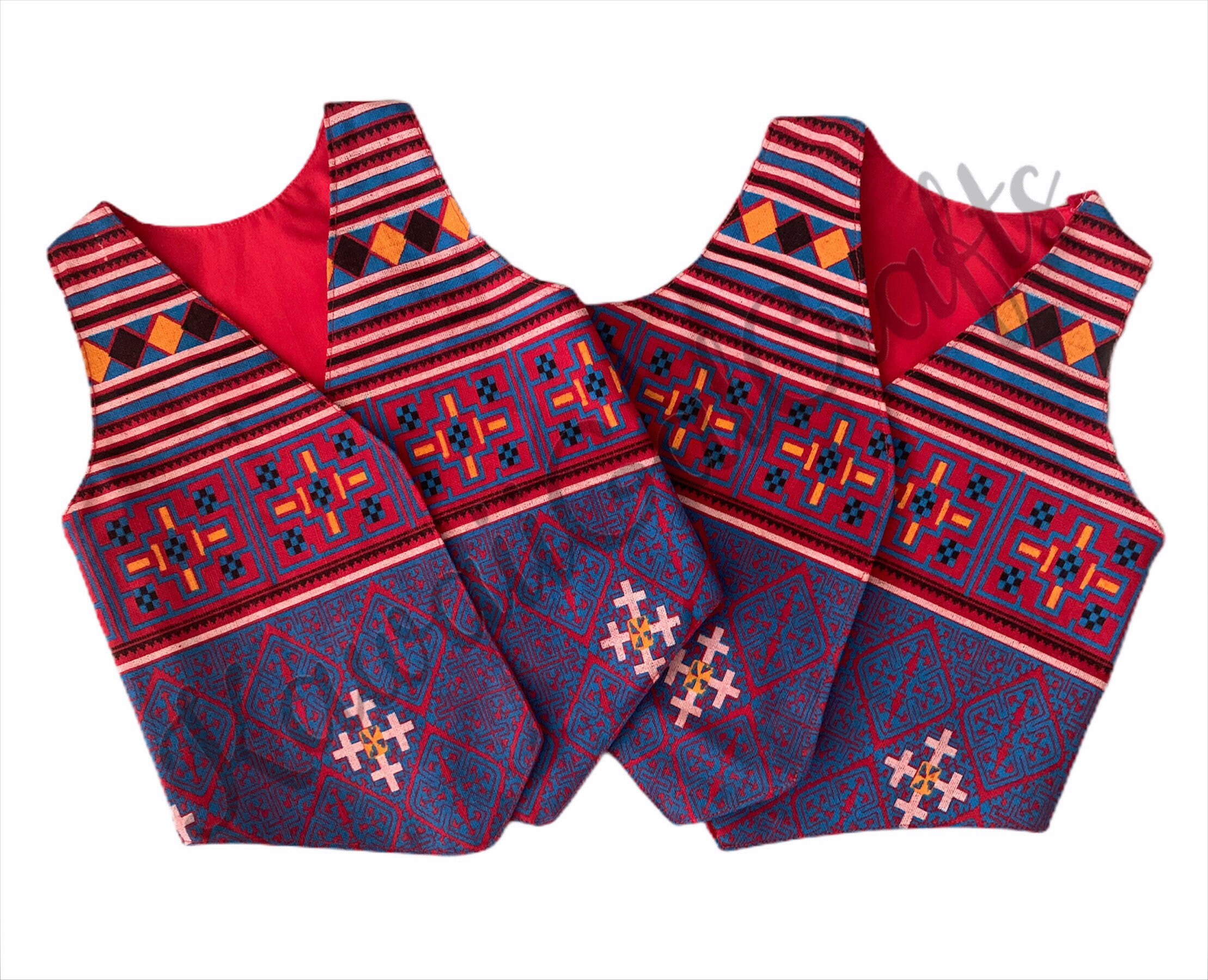 Hmong Baby Boy Pattern Print Vest Etsy