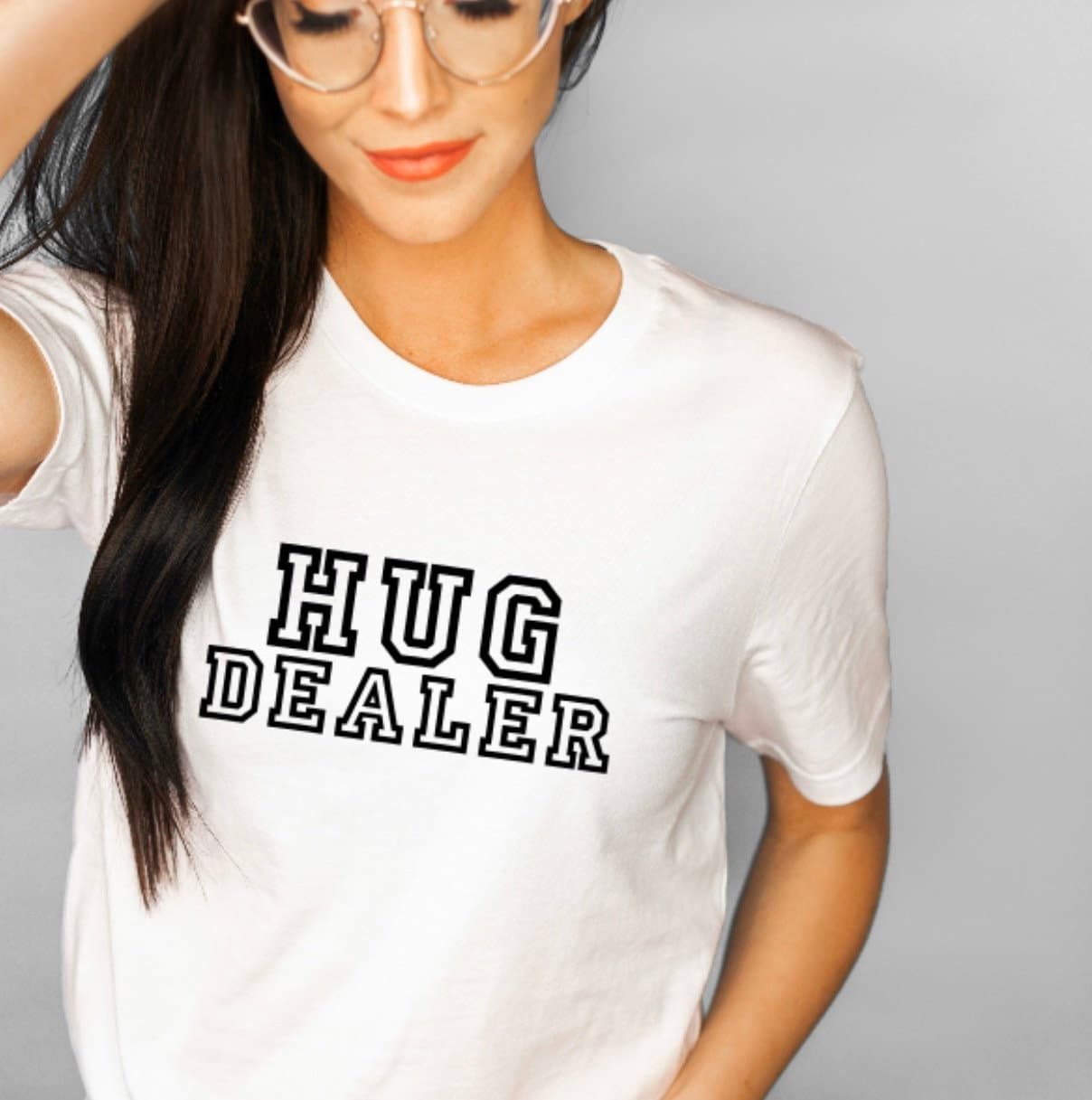 Hug Dealer Hugger Womens T-Shirt Hug Dealer Hugger Womens T-Shirt