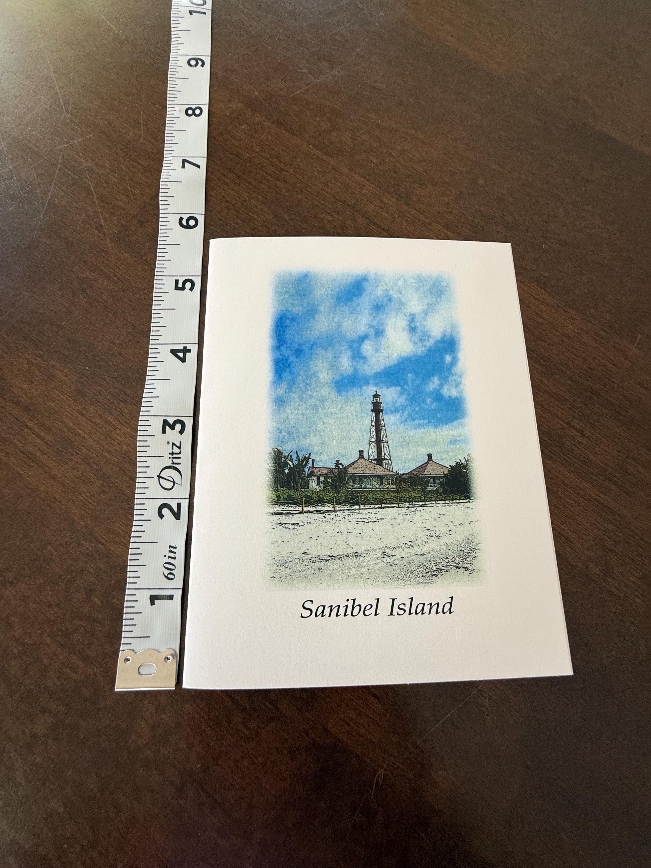 Santa Bell Note Sanibel Island Lighthouse Note Cards Set (6) With Envelopes by Heather ...