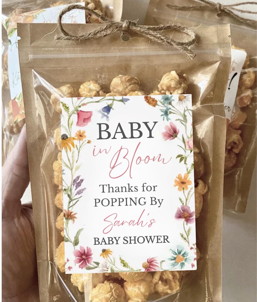 Baby in Bloom Baby Shower Favors Wildflower Baby Shower Gift for Guests ...