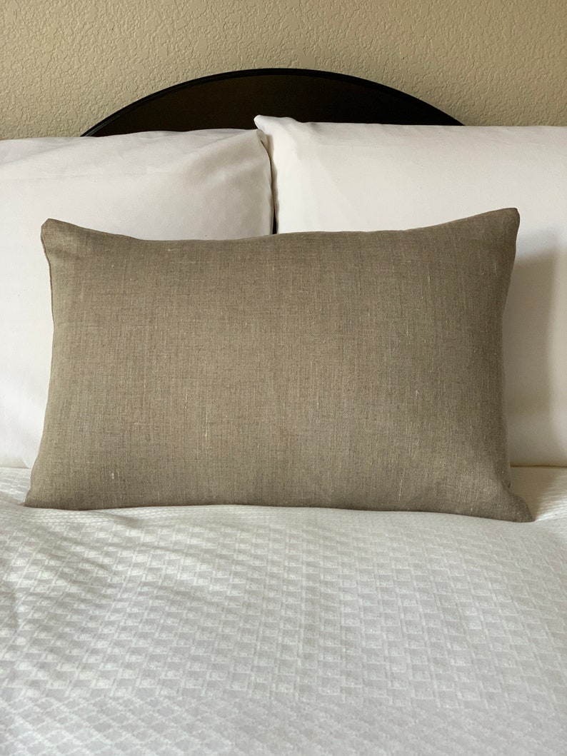 Rustic Modern Pillow Cover in Rustic Natural and Chartreuse Etsy