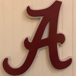 Logo de l'Université de l'Alabama 25 x 22 ~ Roll Tide
