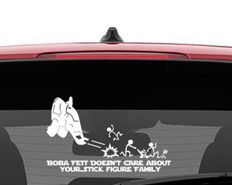 Per Star War Mandorian Logo Boba Fett Adesivo In Vinile - Foto 11