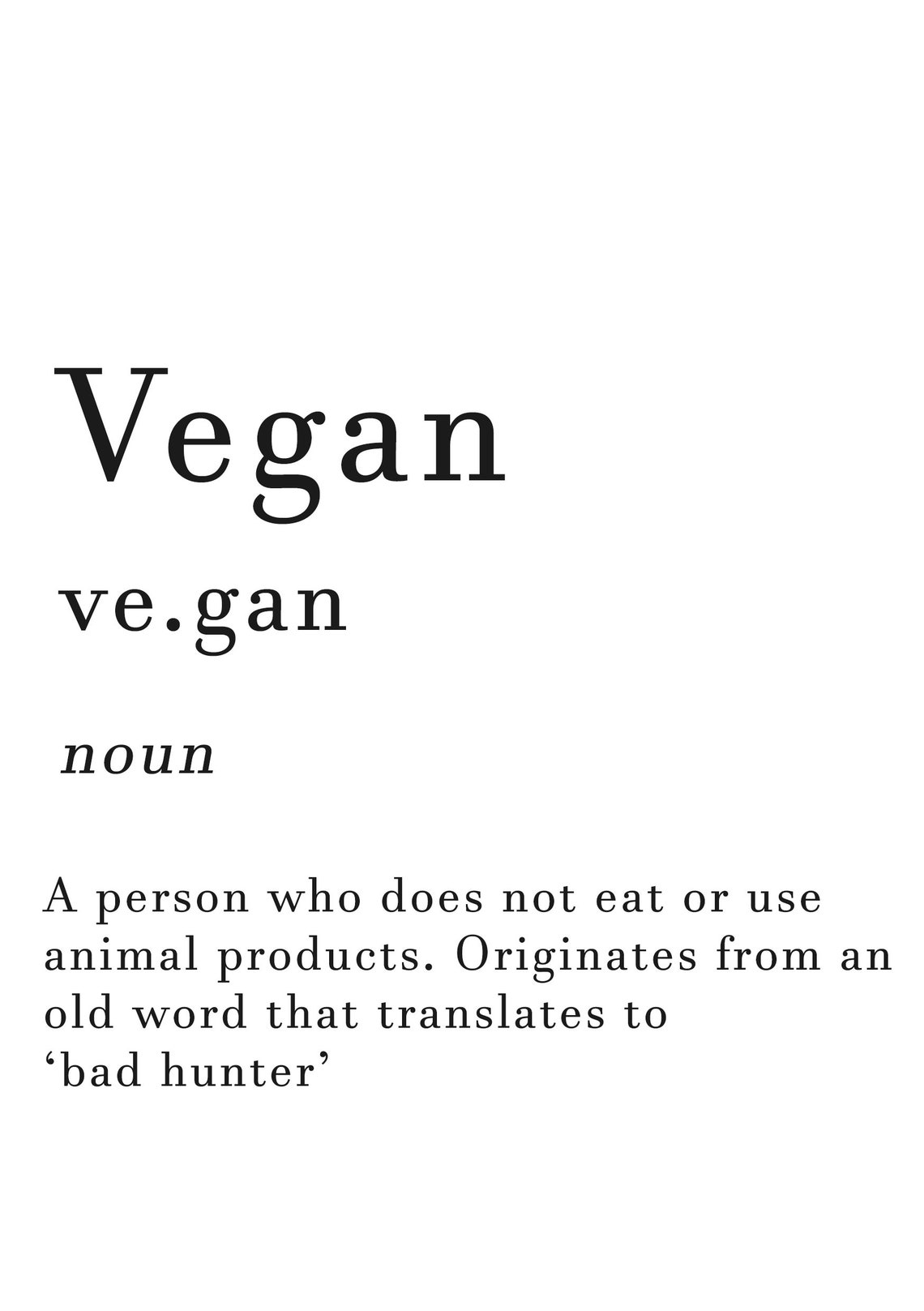 Vegan Birthday Card / Funny Vegan / Funny Birthday Card / Etsy