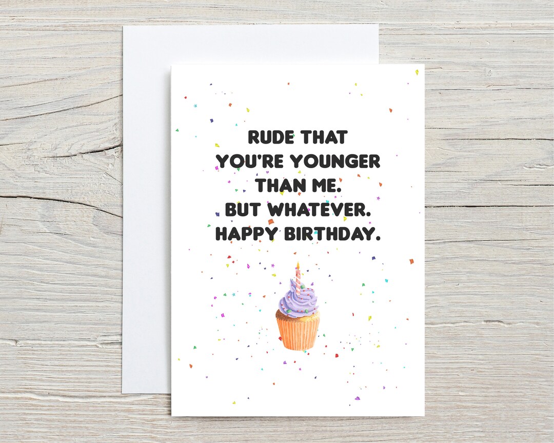 Funny Birthday Card Bestie Birthday Card Friend Birthday Card Best ...