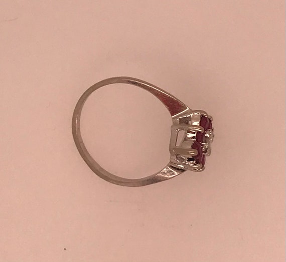 Contemporary Ruby and Diamond Ring - image 3
