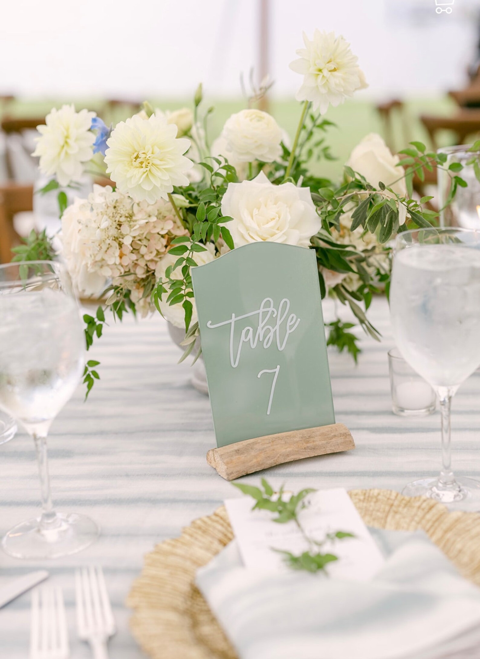 Faux Sea Glass Table Numbers Table Numbers Faux Sea Glass Etsy