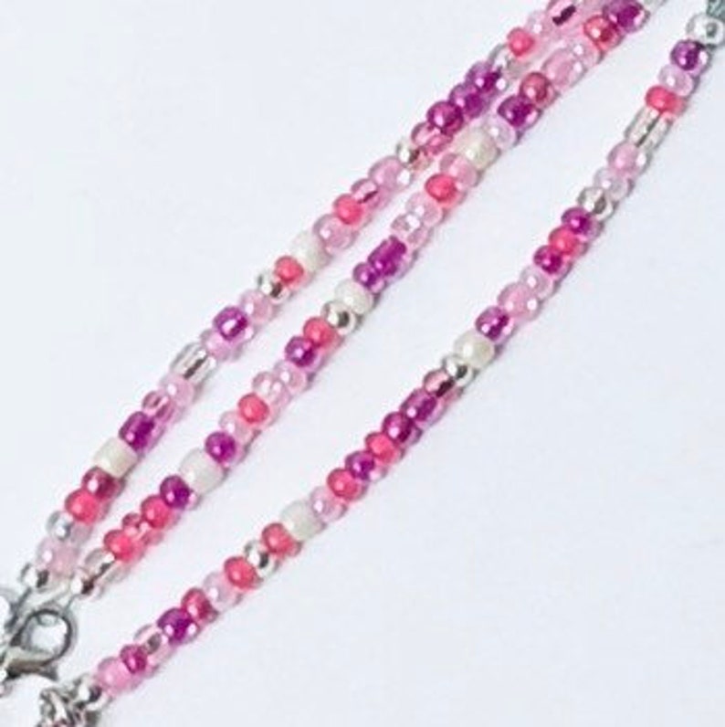Pinks /& White with Silver Perfect for a young girl or Nursery Pink High Heel Pull