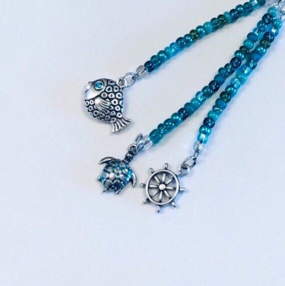Beach Theme Ceiling Fan Pull Coastal Light Pull Chain