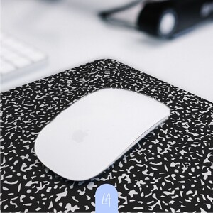 Mouse pad with Composition notebook pattern background | Aesthetic mousepad | mouse pad | mousepad cute | mouse matt | Back to school
