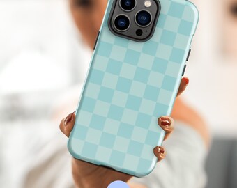 チェッカーボードパターン iPhone ケース X XR 11 12 13 14 15 Plus