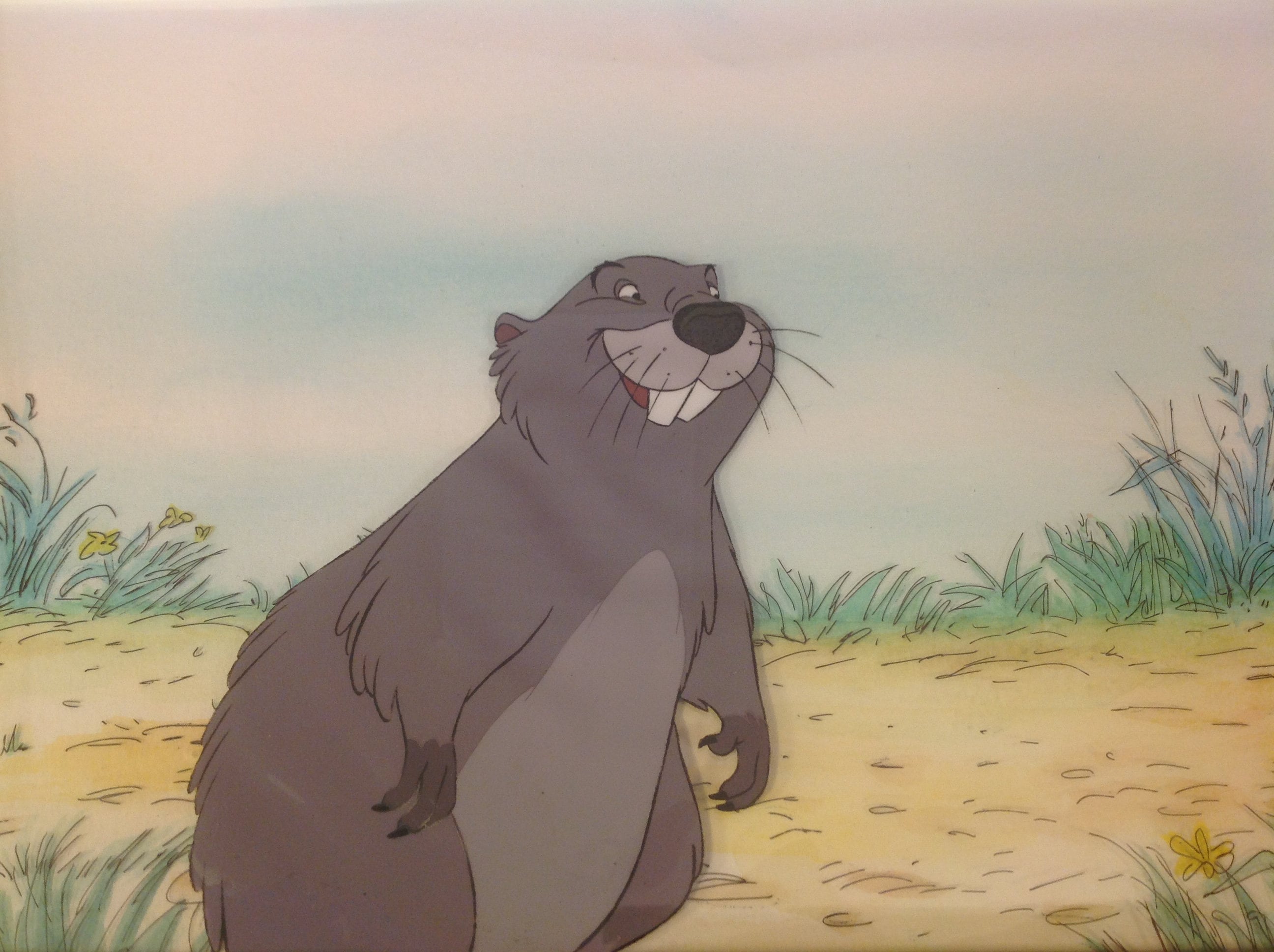 Vintage Animation Production Cel Gopher Winnie the Pooh Etsy