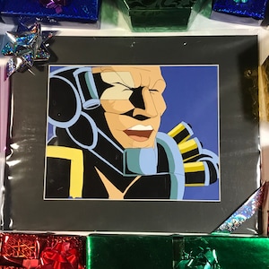 G.I. Joe Extreme Animation Production Cel - Matted - 1980’s