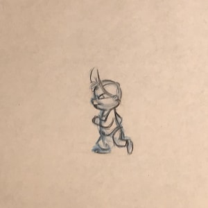Animation Production Drawing-1980’s - Vintage Disney - Walt Disney - Disney Animation - Disney Collectible