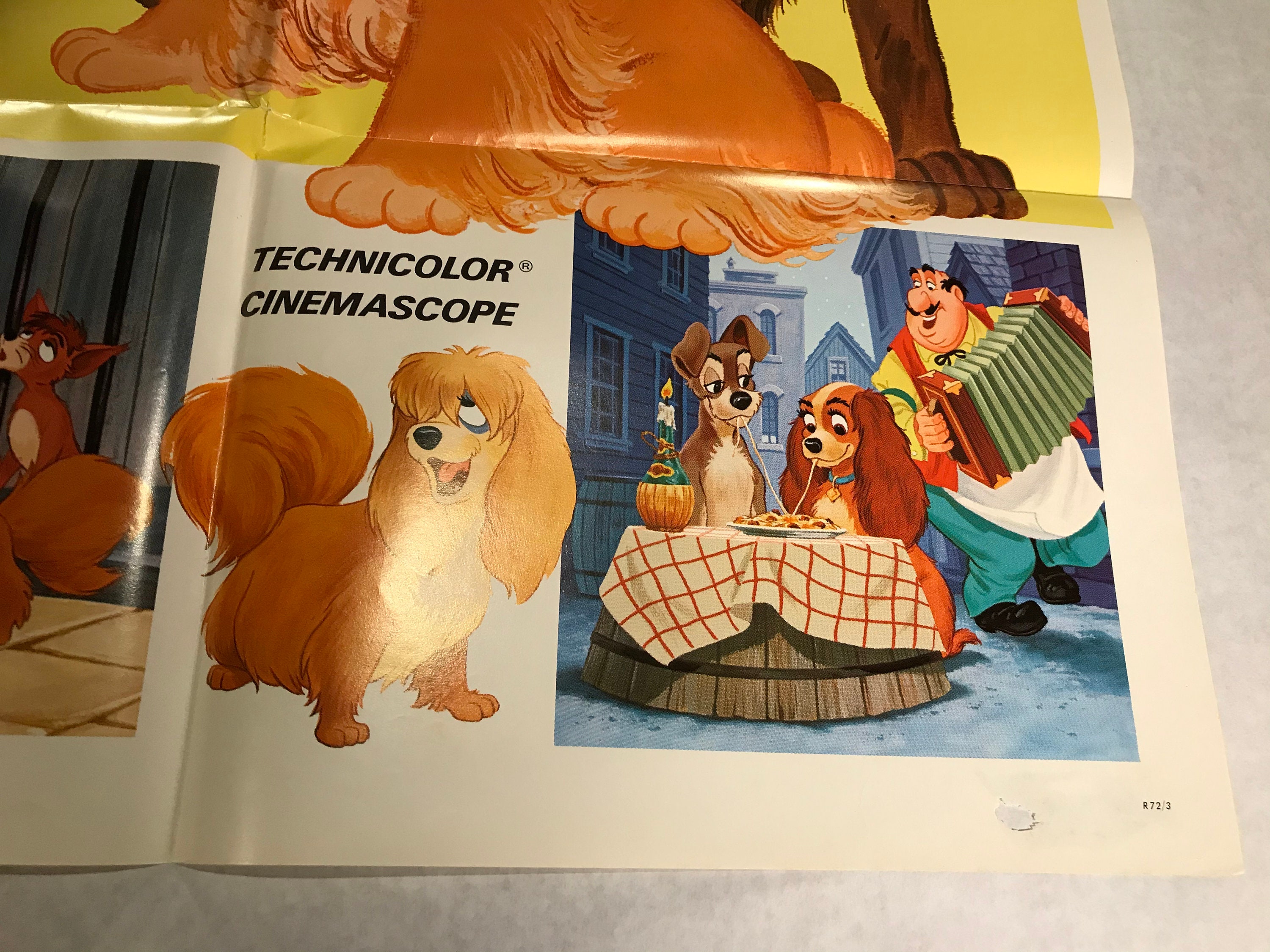 Lady and the Tramp Walt Disney Classic One-Sheet Poster - ID:  septtramp20056