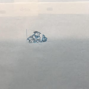 Vintage Animation Production 3 Drawings - Goofy - 1980’s