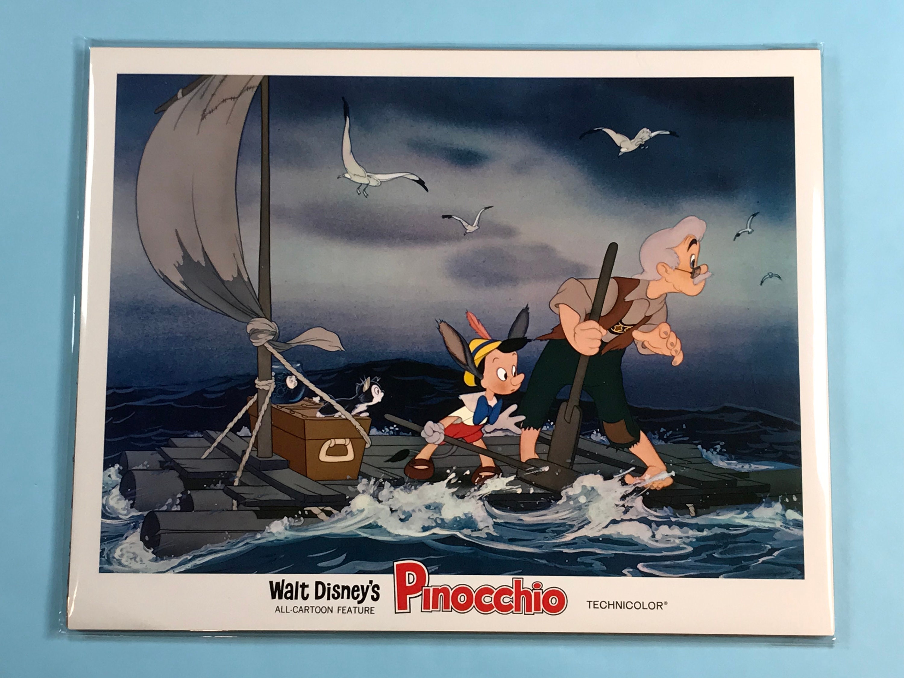 Vintage “ Pinocchio“ Original Vintage Theatrical Lobby Card - Etsy