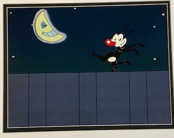 Disney Animation Production Cel - “It’s The Cat “ with Matching Drawing - 1999