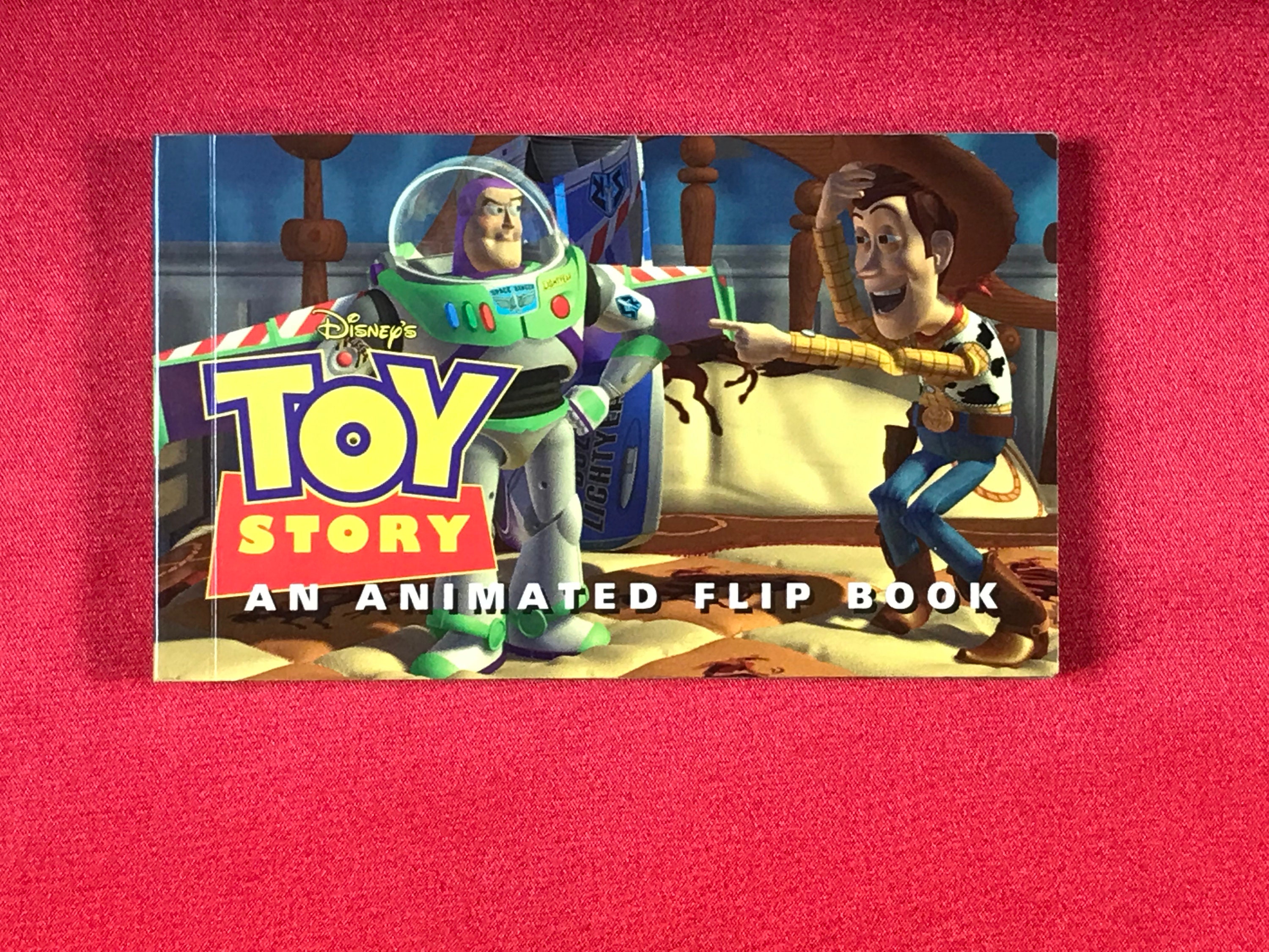 Animation Flip Book “ Toy Story “ Vintage Disney Flip Book