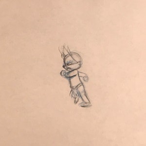 Animation  Production Drawing-1980’s - Vintage Disney - Walt Disney - Disney Animation - Disney Collectible