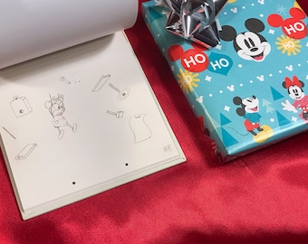 Animation Flip Book of 1930&#39;s Mickey Mouse- Classic Mickey Mouse Animation - Disney Animation-Vintage