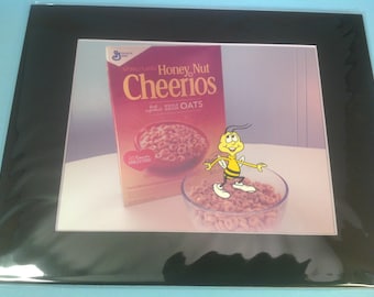 Animation Production Cel  CHEERIOS BEE- Free Bonus Gift Included - Walt Disney - Original - One Of A Kind - 1980's