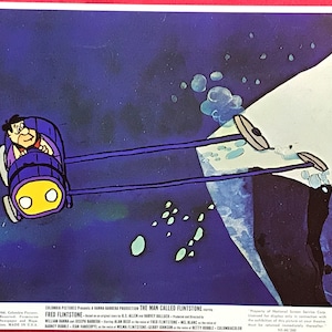 Vintage Animated Movie “ Man Called Flintstone “ color Movie Lobby Still -1966 Original