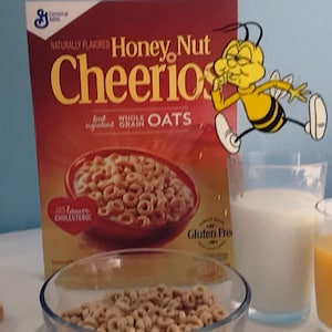 Produkcja animacji Cel - Honey Nut Cheerios Bee - Lata 80. - Vintage Disney - Walt Disney - Animacja Disneya - Kolekcjonerskie Disneya