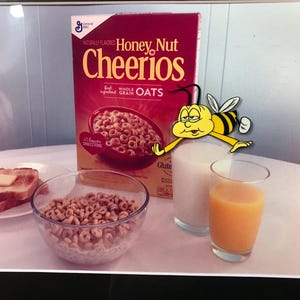 Animation Production Cel - 1980’s Cheerios Commercial