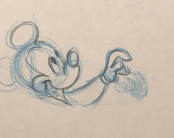 MICKEY MOUSE Animation Production Drawing Disney Animation - Etsy Singapore MICKEY MOUSE Animation Production Drawing Disney Animation - Etsy Singapore
