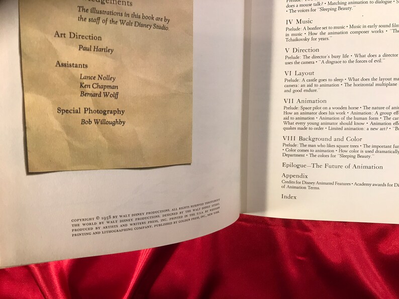 The Art of Animation Walt Disney 1958 by Bob Thomas Etsy
