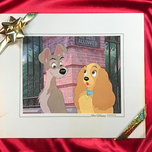 1950s Lady and the Tramp - Etsy
