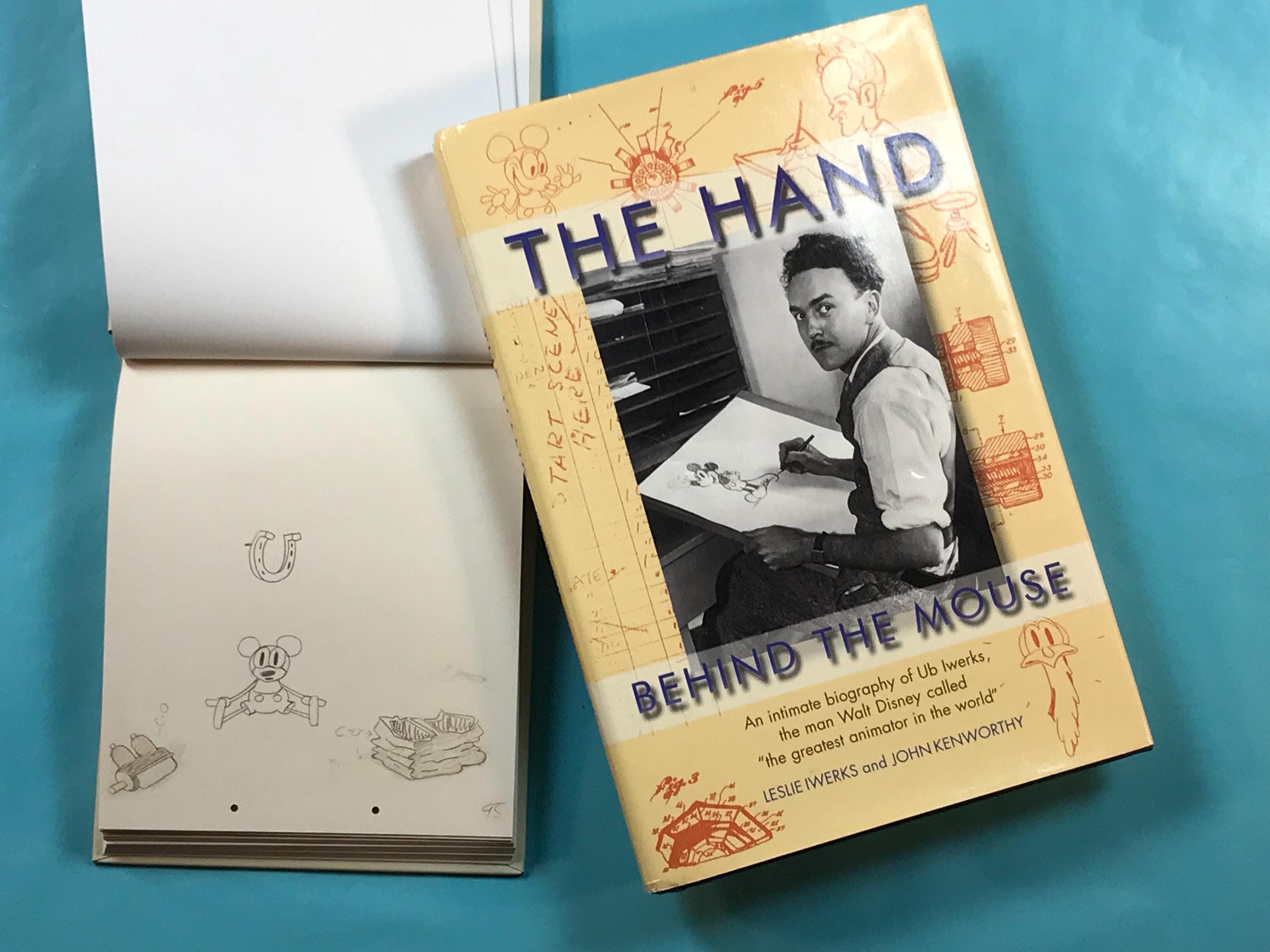 Vintage Animation Books “ the Hand Behind the Mouse - UB Iwerks