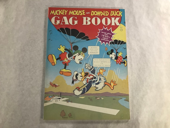 ウォルト・ディズニーのミッキーマウスとドナルドダックの巨大ギャグ