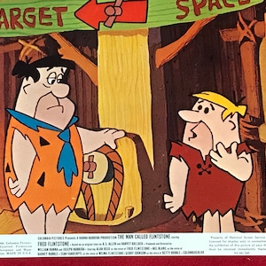 Vintage Animated Movie “ Man Called Flintstone “ color Movie Lobby Still -1966 Original
