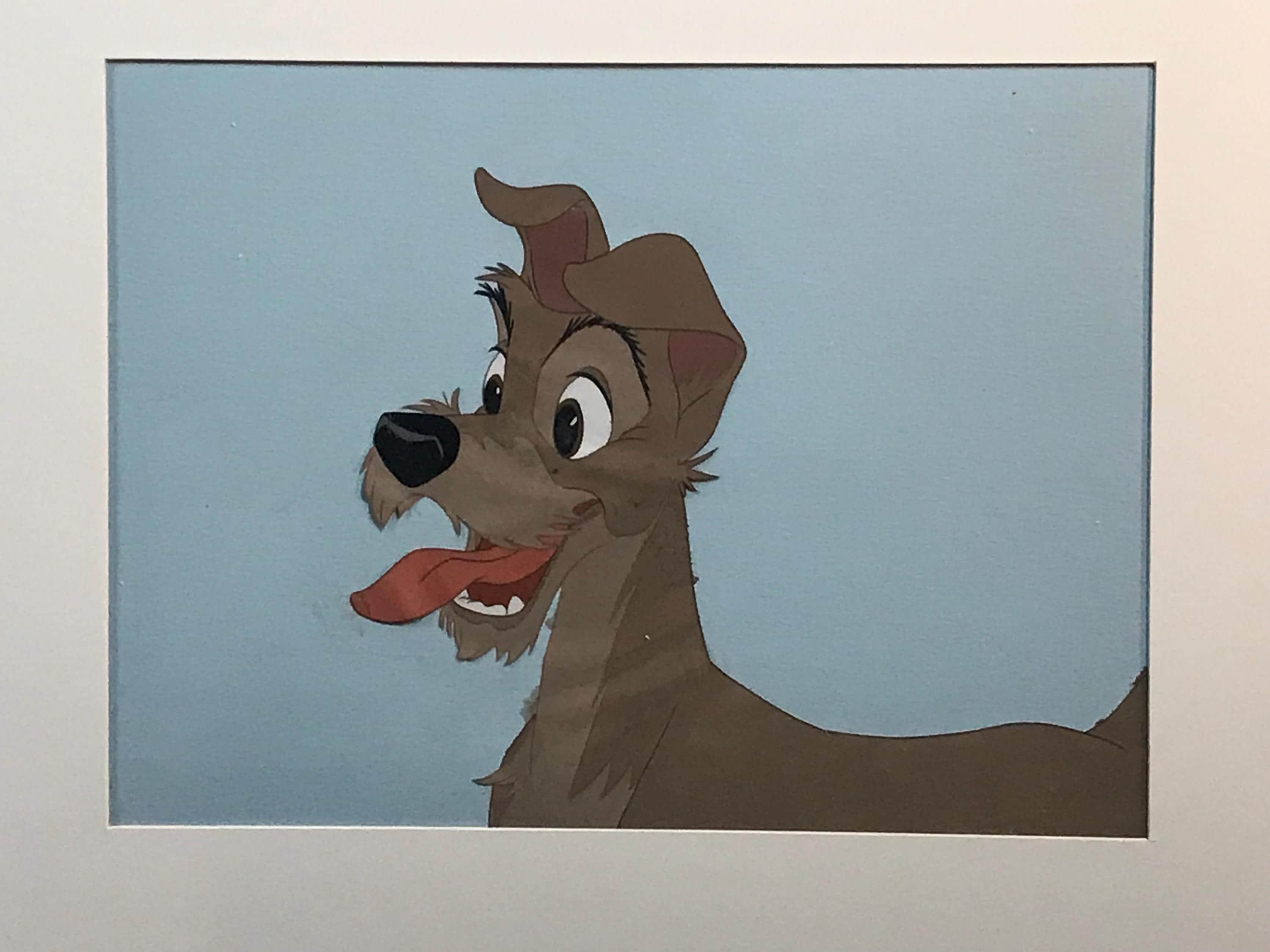 2500点限定☆わんわん物語 LADY＆TRAMP トランプ レディ セル画