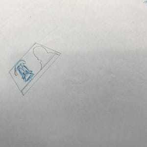 Vintage Animation Production 4 Drawings - Donald Duck -1980’s